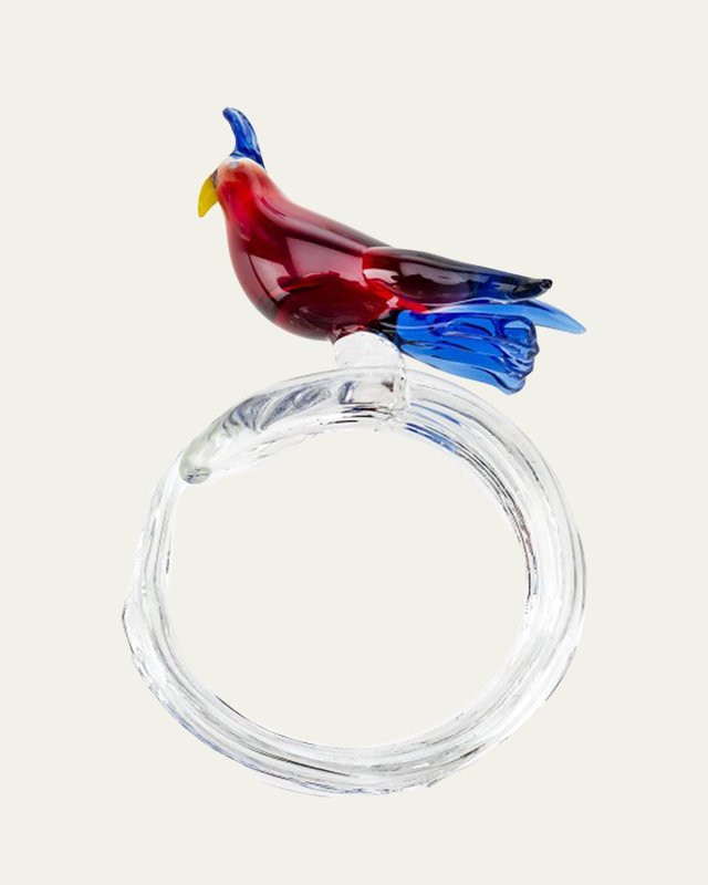 Red Bird Napkin Ring